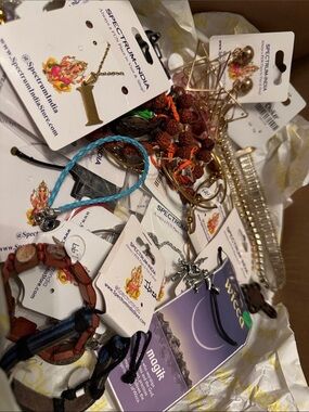 25 piece lot bracelet, necklace, earrings and ring set